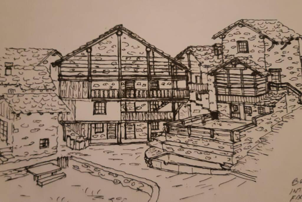 Villa Ca' Scocc, Antica Casa Di Montagna In Valsesia à Mollia Extérieur photo