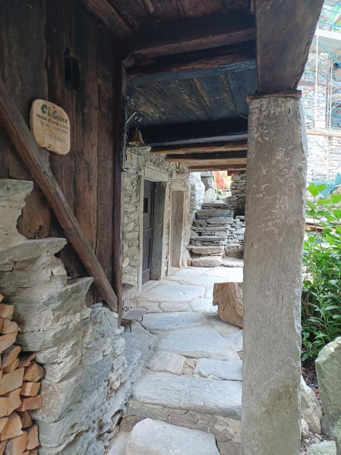 Villa Ca' Scocc, Antica Casa Di Montagna In Valsesia à Mollia Extérieur photo